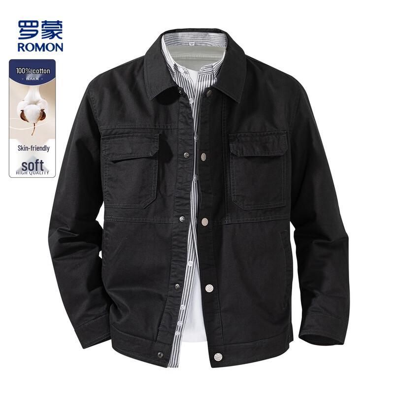 Luomeng Men s Cotton Workwear Lapel Jacket L
Luomeng Men s Cotton Workwear Lapel Jacket L