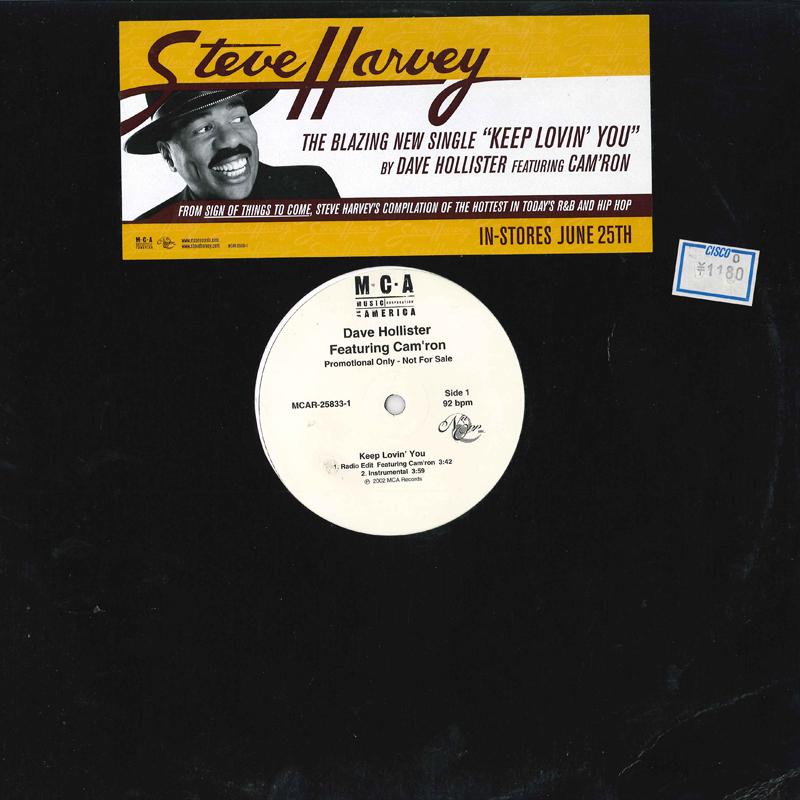 12inch Record DAVE HOLLISTER - Keep Lovin You MCAR258331 MCA 2002 US Rap & Hip-Hop/R&B Used
12inch Record DAVE HOLLISTER - Keep Lovin You MCAR258331 MCA 2002 US Rap & Hip-Hop/R&B Used