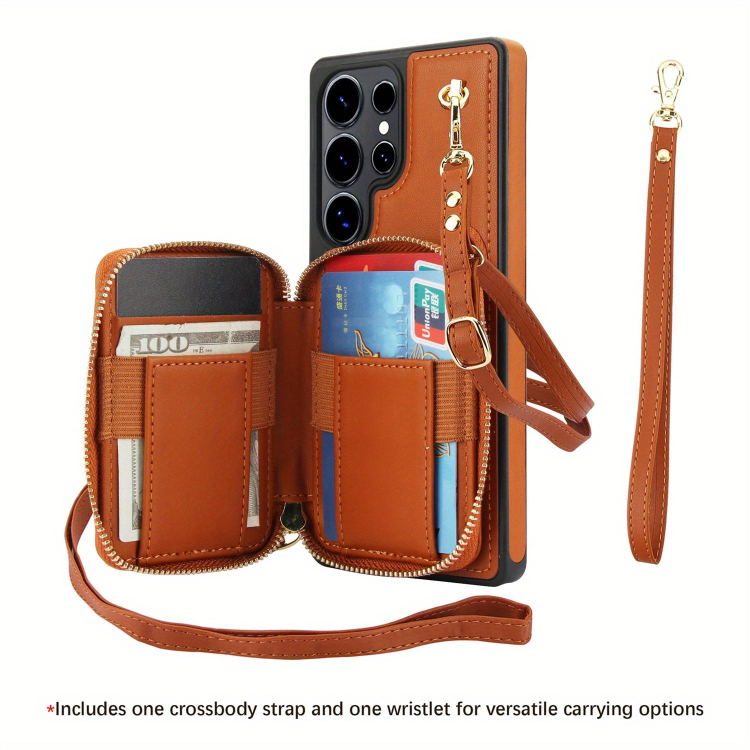Zipper Wallet Case for Samsung S25 Ultra S24 Plus S23 A16 A55 A15 A35 RFID Blocking Crossbody Purse with Card Slots Wrist Strap Galaxy A16 5G
Zipper Wallet Case for Samsung S25 Ultra S24 Plus S23 A16 A55 A15 A35 RFID Blocking Crossbody Purse with Card Slots Wrist Strap Galaxy A16 5G