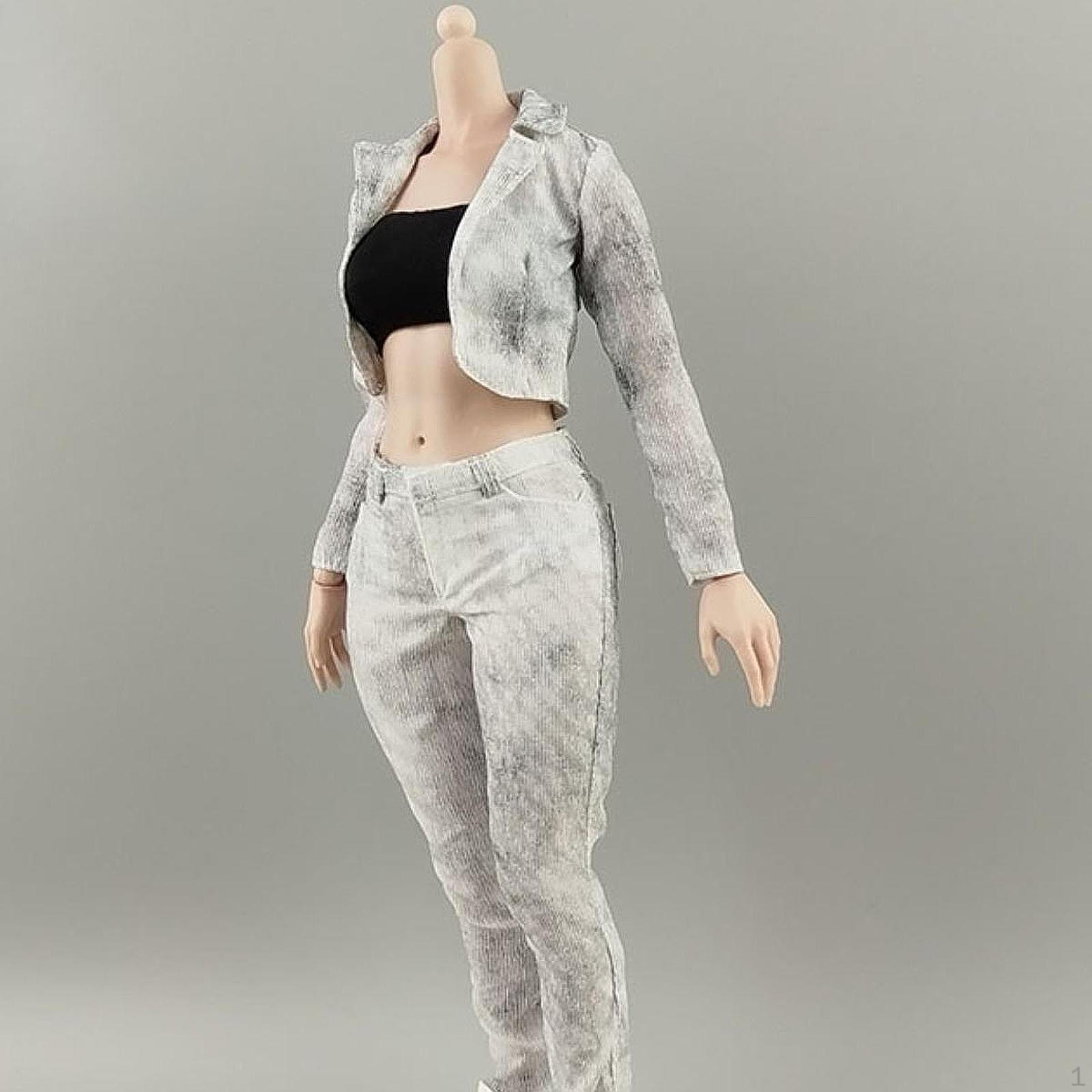 1/6 Long Pants Doll Clothes Soft Dressing up Comfortable Lightweight Props DIY Look Trendy for Black Gray
1/6 Long Pants Doll Clothes Soft Dressing up Comfortable Lightweight Props DIY Look Trendy for Black Gray