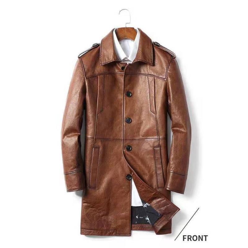 Осенне-зимняя куртка из вощеной овчины, мужская куртка из натуральной кожи средней длины, повседневная кожаная куртка 4XL
Осенне-зимняя куртка из вощеной овчины, мужская куртка из натуральной кожи средней длины, повседневная кожаная куртка 4XL