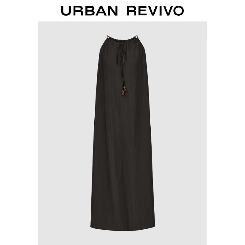 UR 2025 Осеннее миди-платье А-силуэта с халтером M
UR 2025 Осеннее миди-платье А-силуэта с халтером M