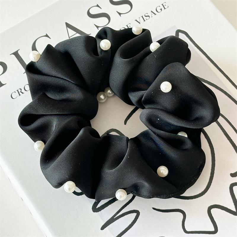 2025 Korean Satin Pearl Hair Ties: High Elasticity, Solid Colors, Simple Design
2025 Korean Satin Pearl Hair Ties: High Elasticity, Solid Colors, Simple Design