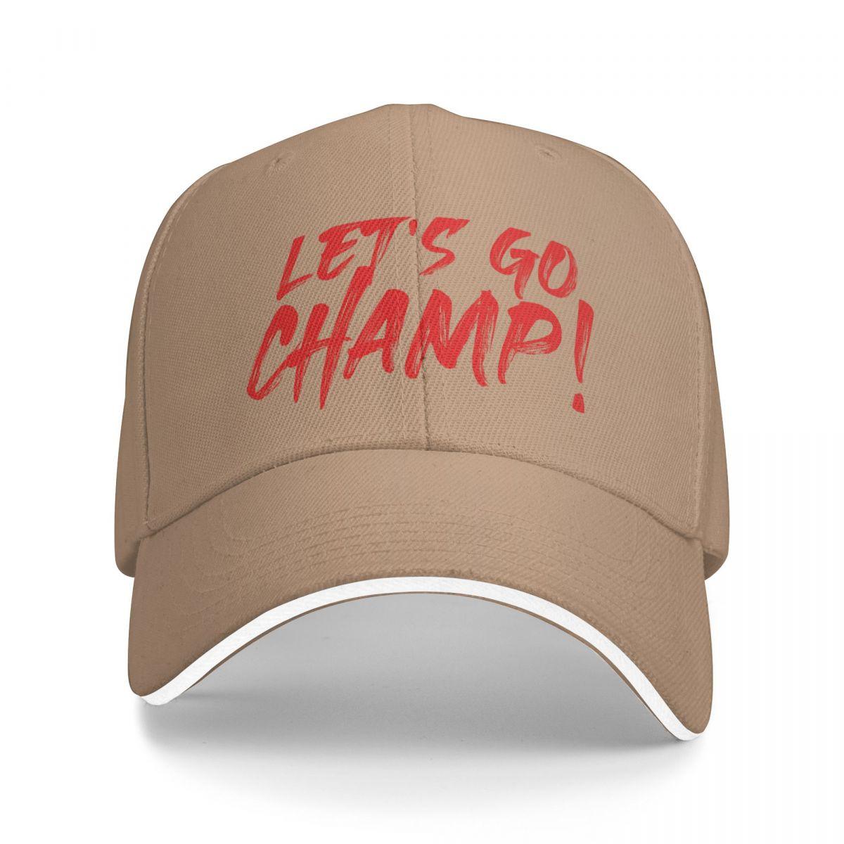 LET S GO CHAMP BY SHANNON BRIGGS Baseball Cap Visor New Hat Golf Cap Women S Hats 2023 Unisex S
LET S GO CHAMP BY SHANNON BRIGGS Baseball Cap Visor New Hat Golf Cap Women S Hats 2023 Unisex S