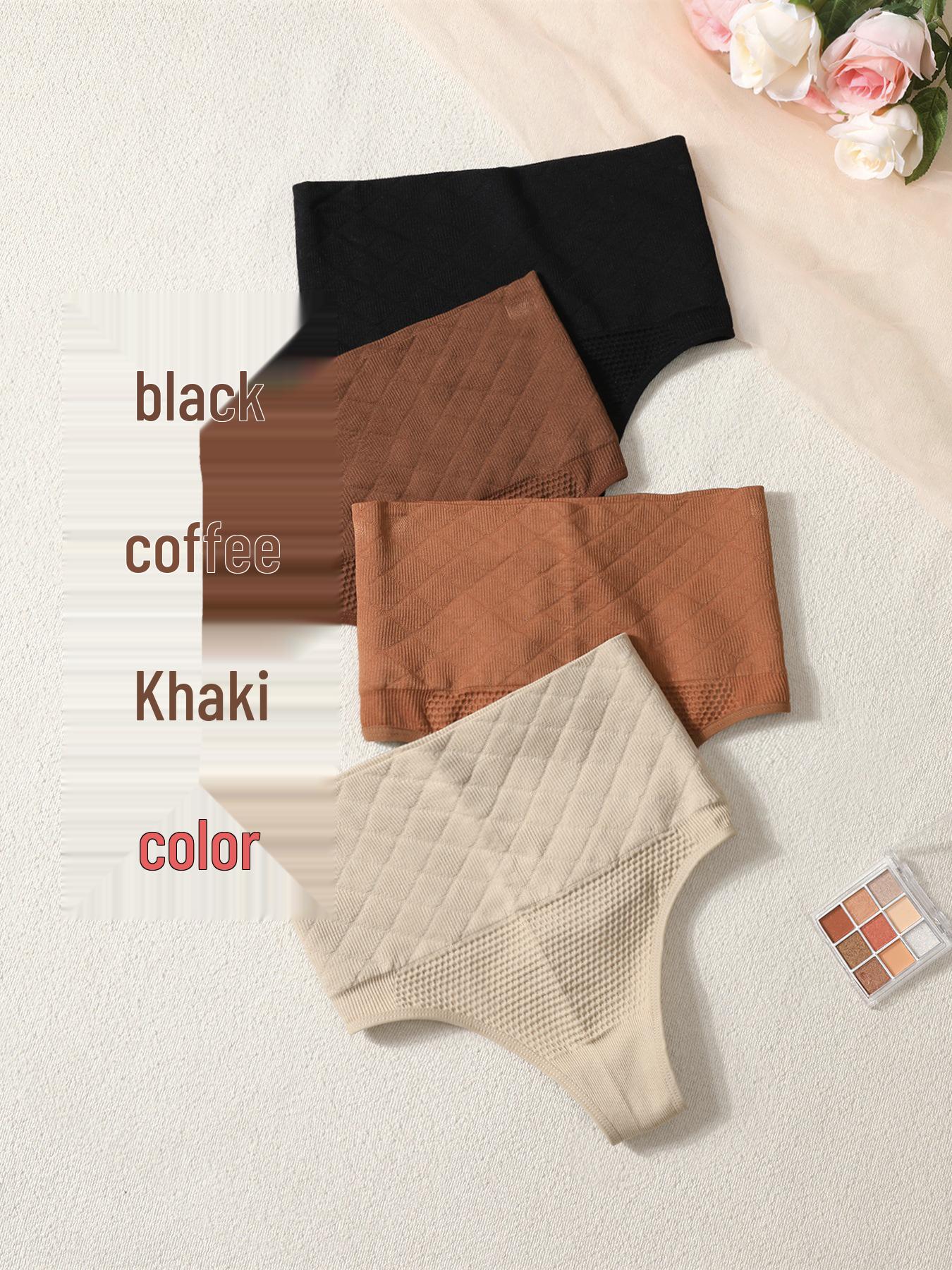 High-Waisted Honeycomb Seamless Tummy Control Shapewear Thong for Women XL (150-170 lbs)
High-Waisted Honeycomb Seamless Tummy Control Shapewear Thong for Women XL (150-170 lbs)