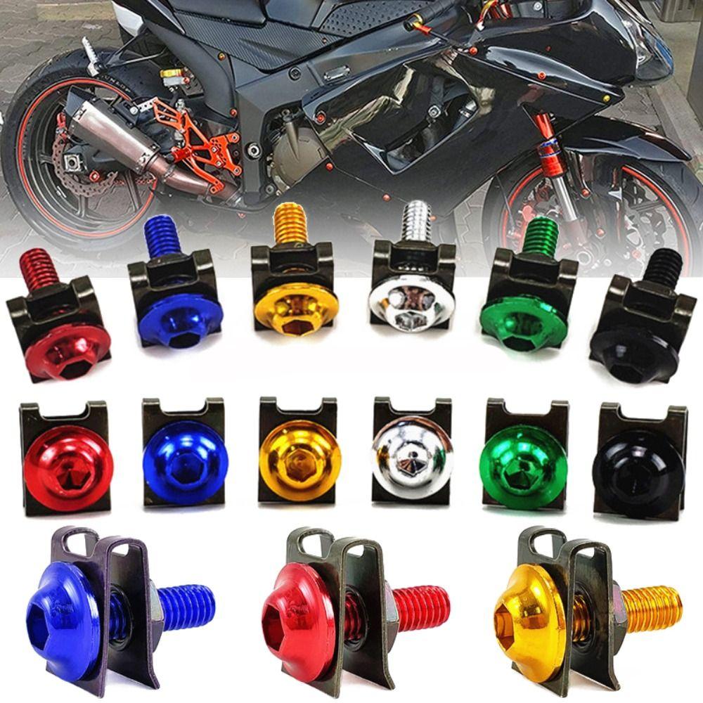 Kit Motobike Accessories Fastener Clips M5 Screws & Nuts Motorcycle Fairing Bolts Spire Speed чорний
Kit Motobike Accessories Fastener Clips M5 Screws & Nuts Motorcycle Fairing Bolts Spire Speed чорний