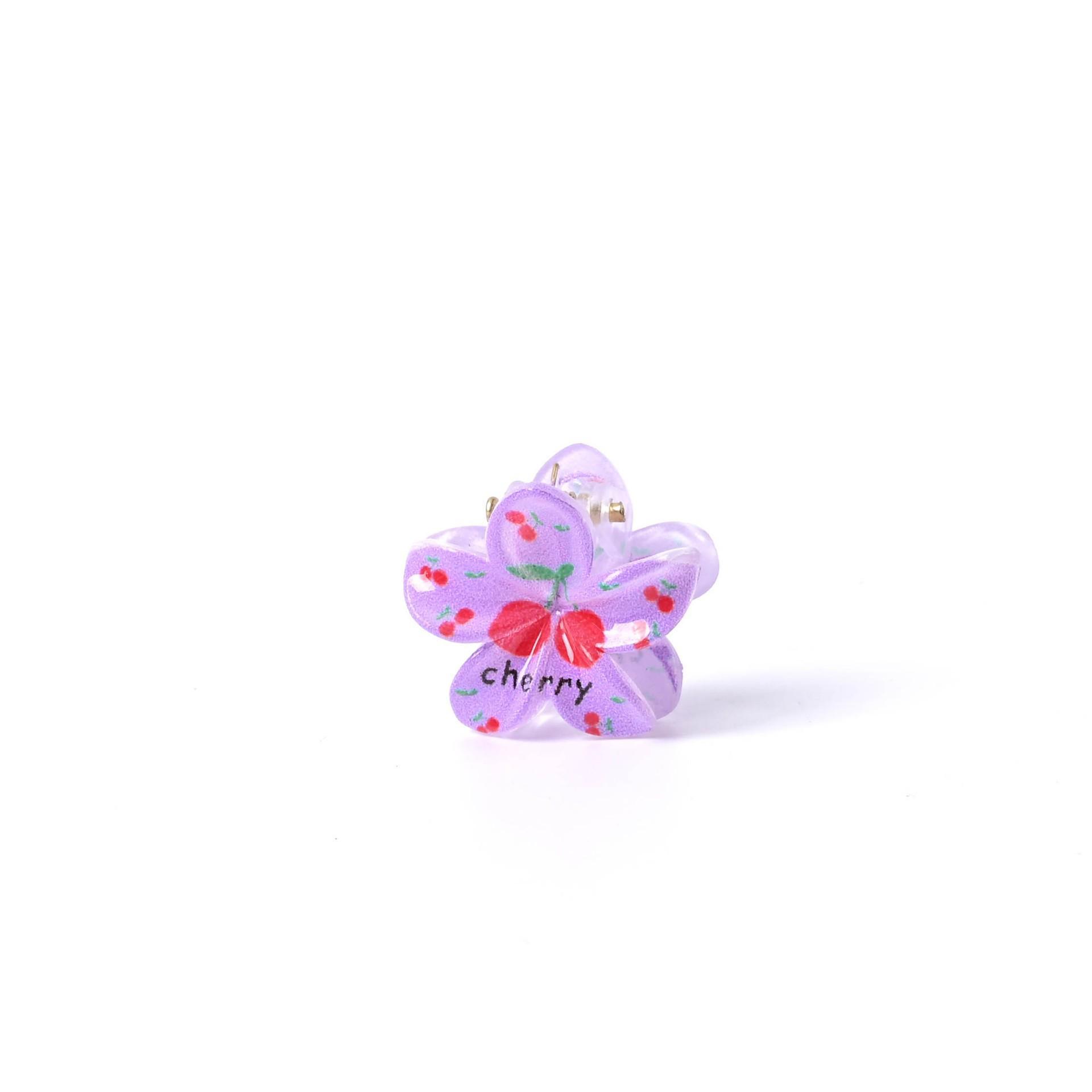 Plumeria Cherry Print Mini Claw Clip for Kids - Cute, Colorful Hair Accessory
Plumeria Cherry Print Mini Claw Clip for Kids - Cute, Colorful Hair Accessory