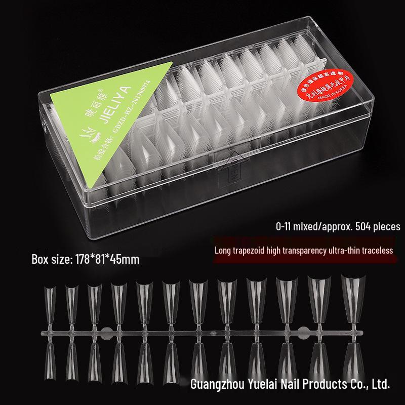 Ultra Thin Crescent C-Curve Shallow Half Cover Frosted White Nail Tips
Ultra Thin Crescent C-Curve Shallow Half Cover Frosted White Nail Tips