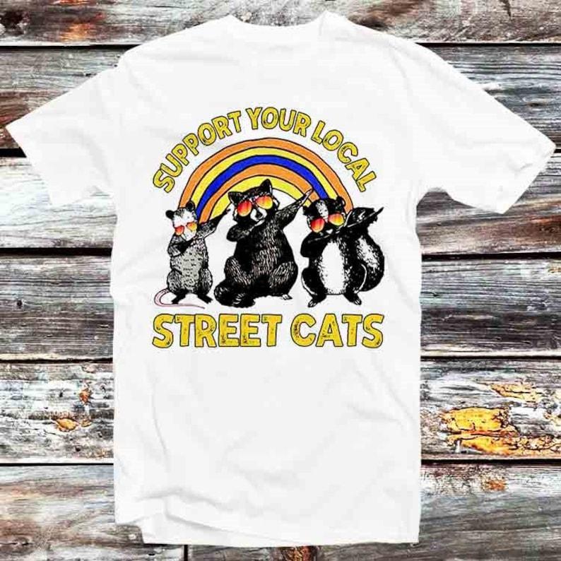 230 Gsm 100% Cotton Dabbing Raccoon Support Your Local Street Cats T Shirt Vintage Retro Cool Gift Mens Womens Unisex Cartoon Anime Top Tee B760 XXS білий
230 Gsm 100% Cotton Dabbing Raccoon Support Your Local Street Cats T Shirt Vintage Retro Cool Gift Mens Womens Unisex Cartoon Anime Top Tee B760 XXS білий