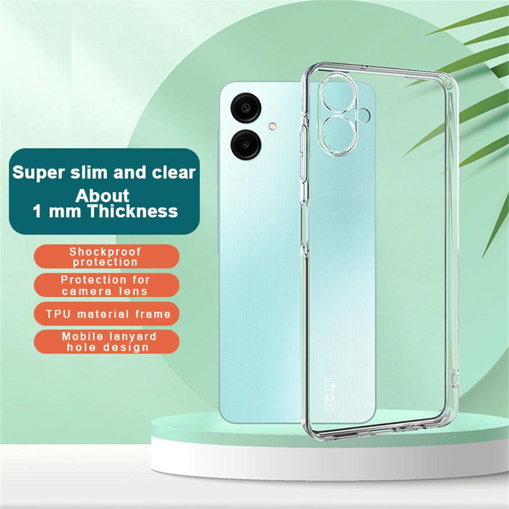 IMAK UX-5 Series For Samsung Galaxy A06 4G Case Transparent TPU Ultra Slim Phone Cover A
IMAK UX-5 Series For Samsung Galaxy A06 4G Case Transparent TPU Ultra Slim Phone Cover A