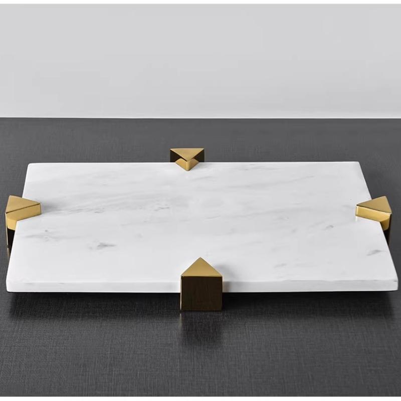 Metal Marble Tray Storage Tray Decorative Plates Ornament Refreshments Trays Cake Dessert Plate Display Stand Jewelry Trays
Metal Marble Tray Storage Tray Decorative Plates Ornament Refreshments Trays Cake Dessert Plate Display Stand Jewelry Trays