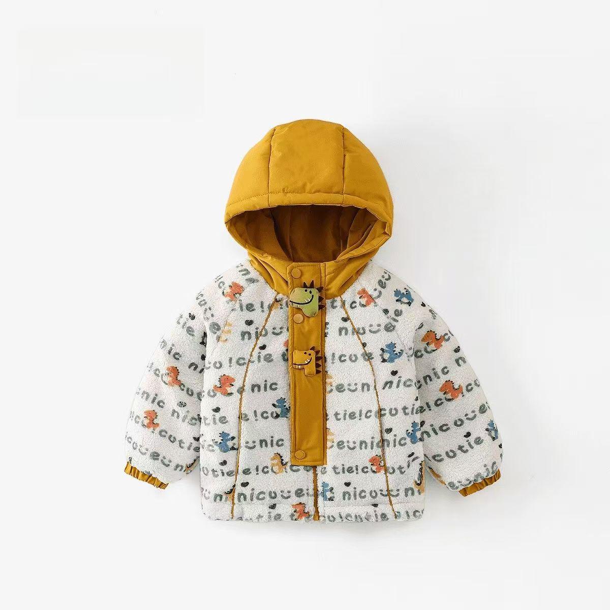 Boys 2025 Dinosaur Cartoon Winter Jacket - Fleece Lined, Thick Quilted Outerwear 110 cm
Boys 2025 Dinosaur Cartoon Winter Jacket - Fleece Lined, Thick Quilted Outerwear 110 cm