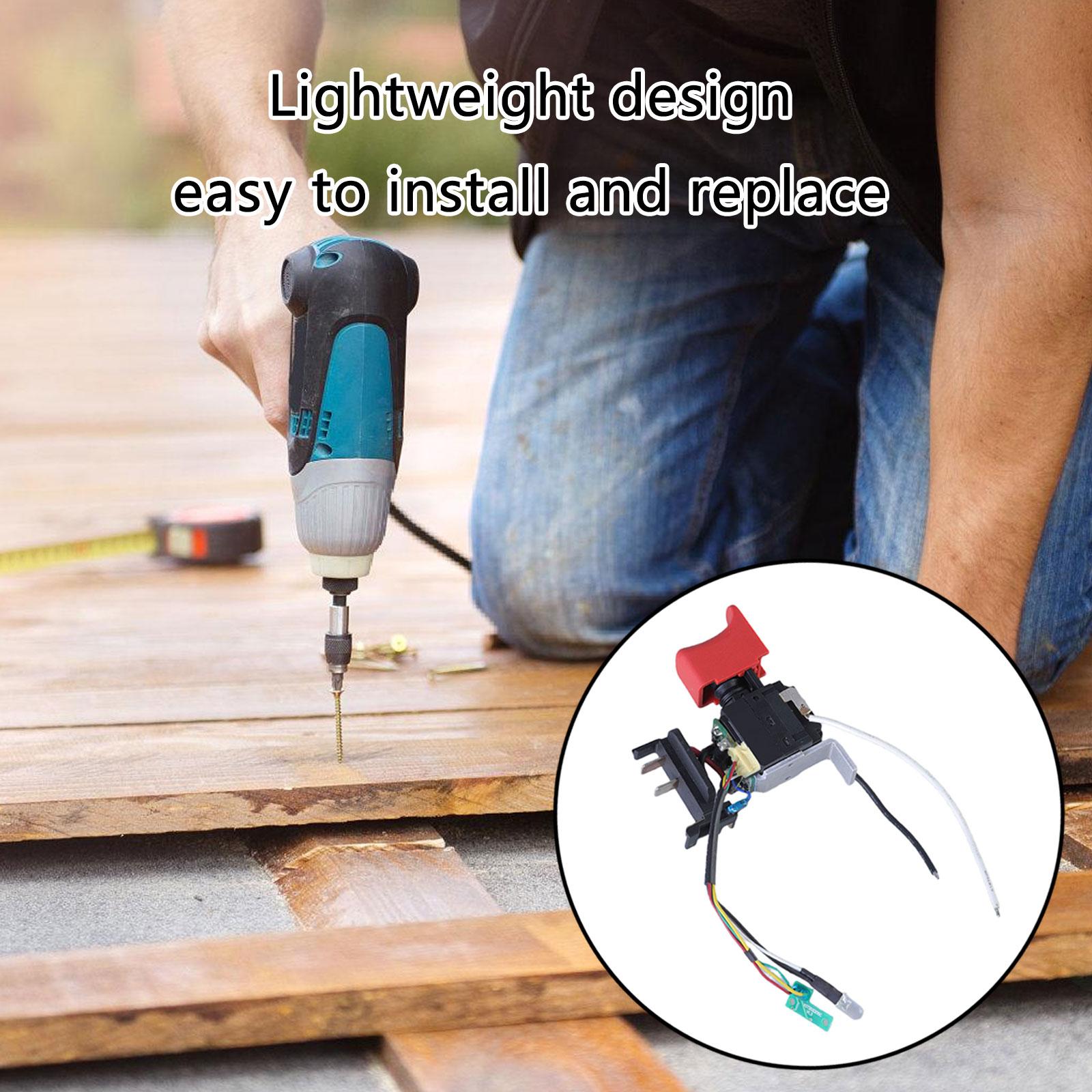 BS10.8V Switches Fit for PowerMaxx BS 10.8V 12V Cordless Drill Switches Control Tool Easy Installation Accessories
BS10.8V Switches Fit for PowerMaxx BS 10.8V 12V Cordless Drill Switches Control Tool Easy Installation Accessories