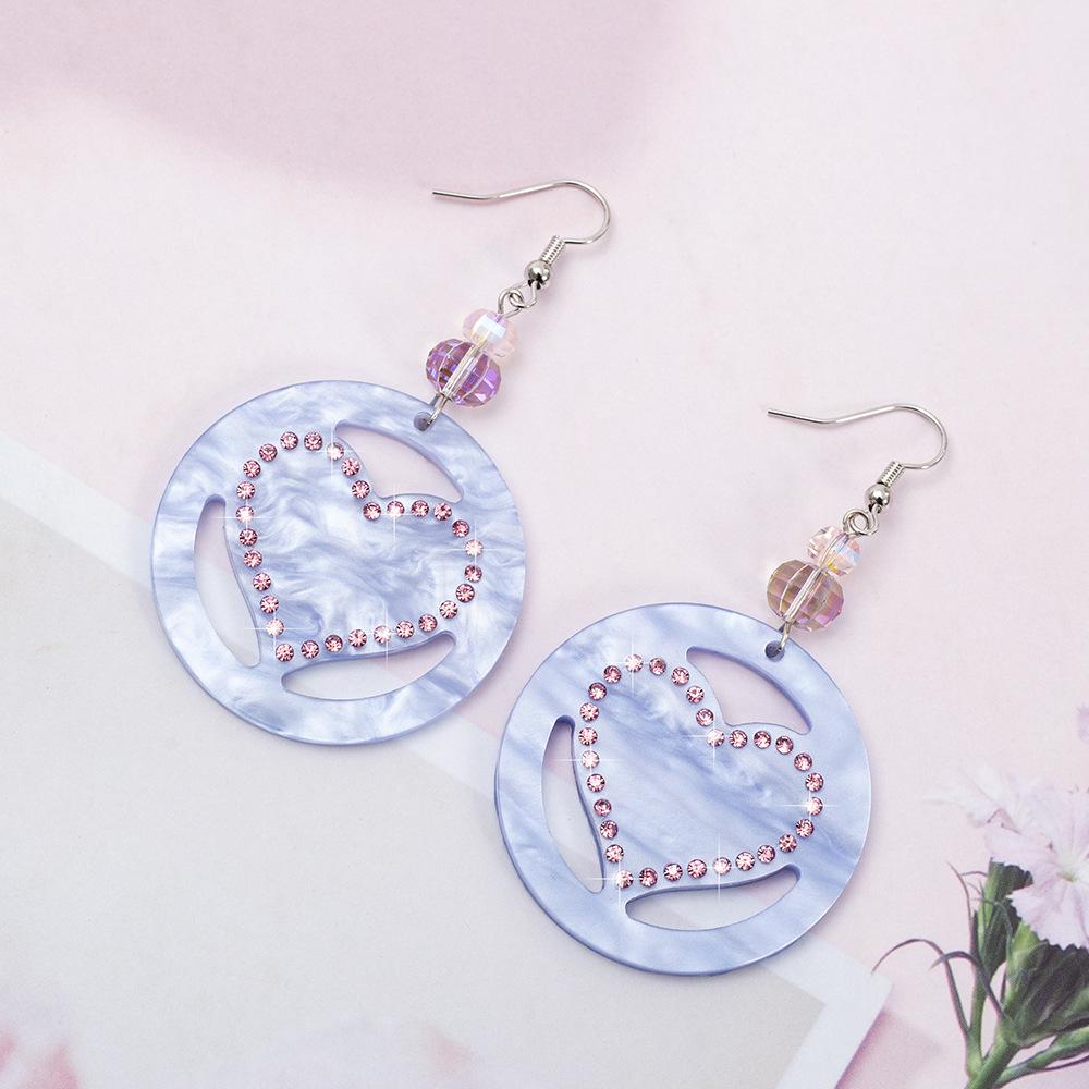 Acrylic Rhinestone Heart Earrings for Women - Fashionable, Romantic, and Elegant Jewelry розовый
Acrylic Rhinestone Heart Earrings for Women - Fashionable, Romantic, and Elegant Jewelry розовый