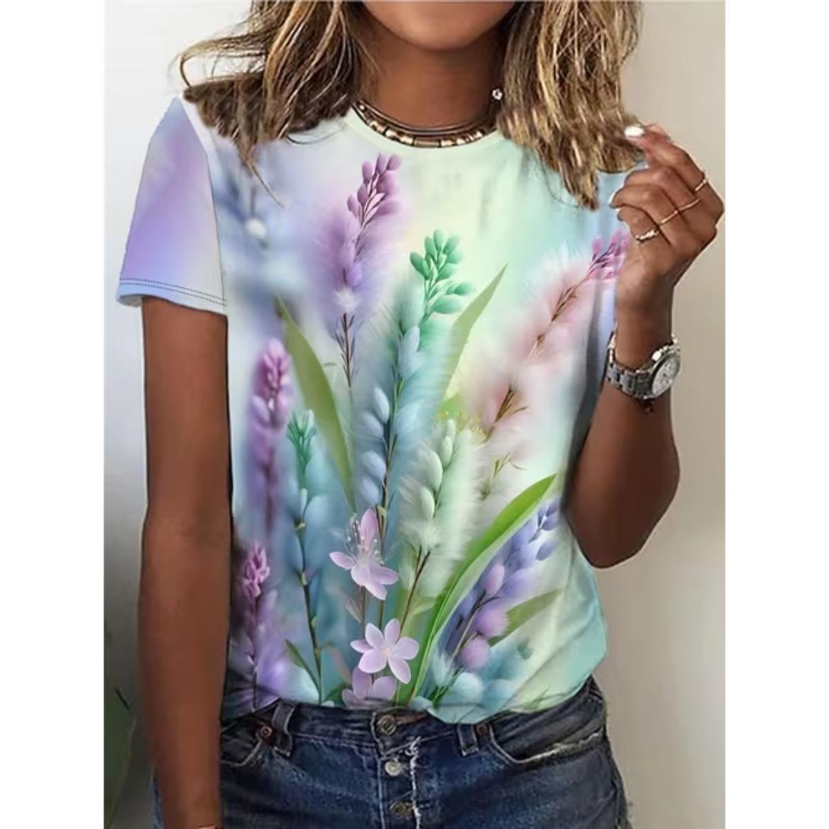Fashion Women Retro Flowers Patterns Print T Shirt Funny Casual O-neck Short Sleeves T-shirt Summer Female Tee Shirt 8XL фіолетовий
Fashion Women Retro Flowers Patterns Print T Shirt Funny Casual O-neck Short Sleeves T-shirt Summer Female Tee Shirt 8XL фіолетовий