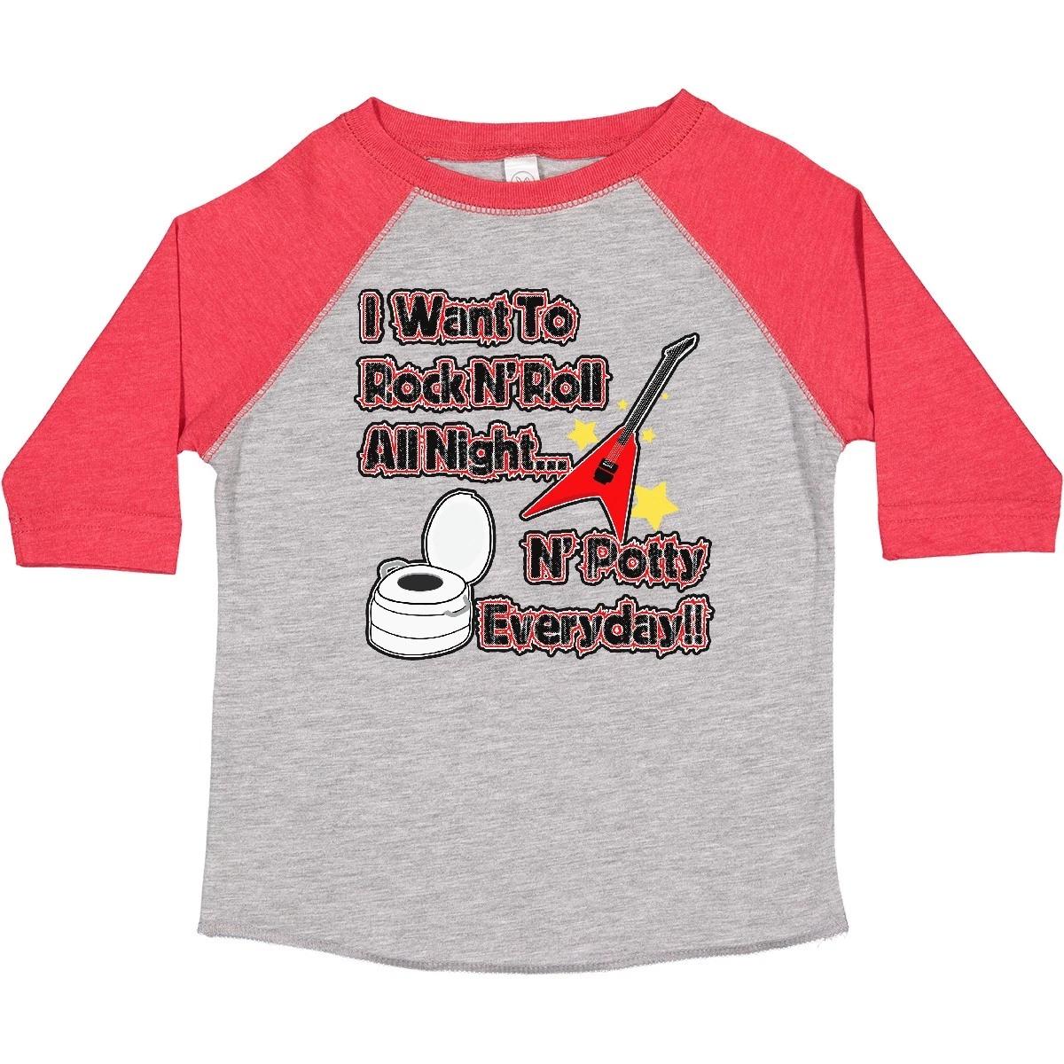 Inktastic I Want To Rock N Roll N Potty Everyday!! Toddler kids boys T-Shirt Rocker Punk 110
Inktastic I Want To Rock N Roll N Potty Everyday!! Toddler kids boys T-Shirt Rocker Punk 110