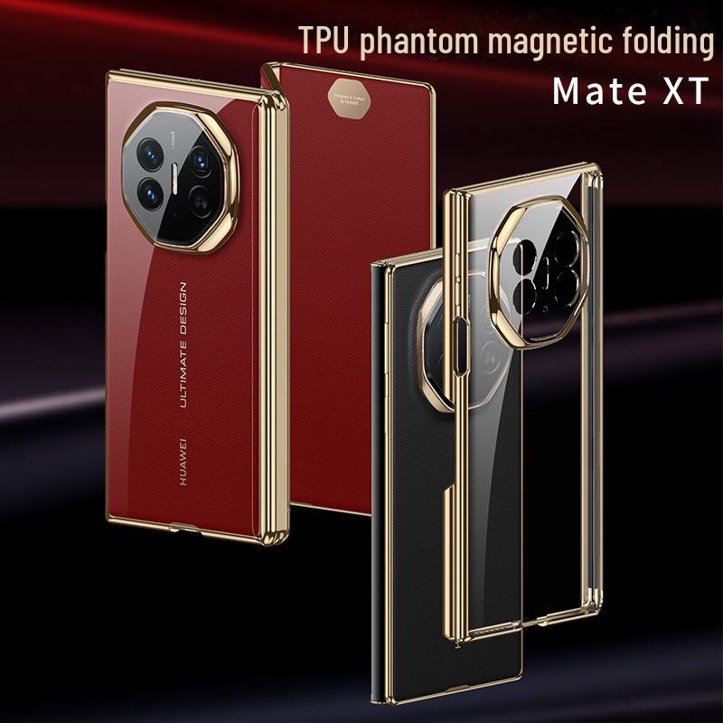 Huawei Mate XT Electroplating TPU Magnetic Transparent Phone Case: Anti-Fall, Soft, and Foldable. Back Cover
Huawei Mate XT Electroplating TPU Magnetic Transparent Phone Case: Anti-Fall, Soft, and Foldable. Back Cover