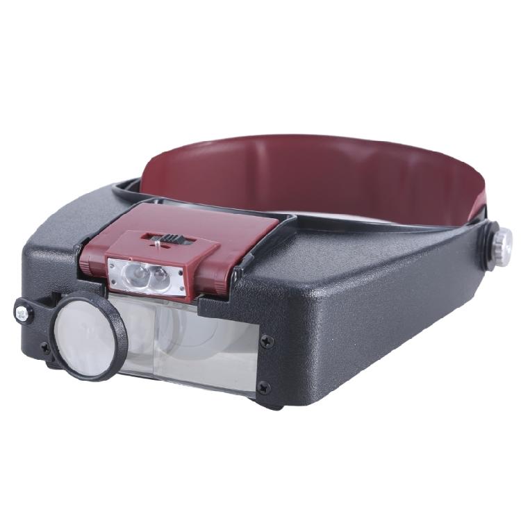 Loupes Head-Mounted Magnifying Glass Headband Light LED Lamp Jeweler Magnifier 1
Loupes Head-Mounted Magnifying Glass Headband Light LED Lamp Jeweler Magnifier 1