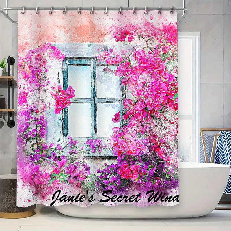 Акварельная розовая цветочная оконная шторка для душа Домашний декор Персонализированный художественный принт для ванной комнаты Уникальная идея для подарка 90x180cm
Акварельная розовая цветочная оконная шторка для душа Домашний декор Персонализированный художественный принт для ванной комнаты Уникальная идея для подарка 90x180cm