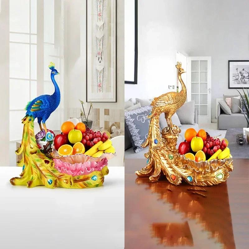 Тарелка для фруктовых конфет в европейском стиле с павлином для дома, гостиной, тарелка для сухофруктов Dim Sum, настольная креативная подставка для хранения, украшение для закусок
Тарелка для фруктовых конфет в европейском стиле с павлином для дома, гостиной, тарелка для сухофруктов Dim Sum, настольная креативная подставка для хранения, украшение для закусок