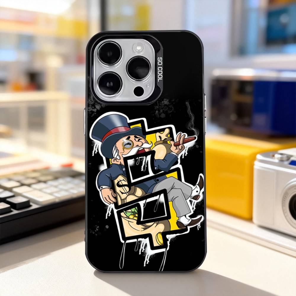 Dollar MonoPoly-ES Fuuny For iPhone 17,16,15,14,13,12,11,Pro,Max,Plus,E,Air,Mini Anti Fall Black Matte Hard Bumper Phone Case iPhone16e
Dollar MonoPoly-ES Fuuny For iPhone 17,16,15,14,13,12,11,Pro,Max,Plus,E,Air,Mini Anti Fall Black Matte Hard Bumper Phone Case iPhone16e