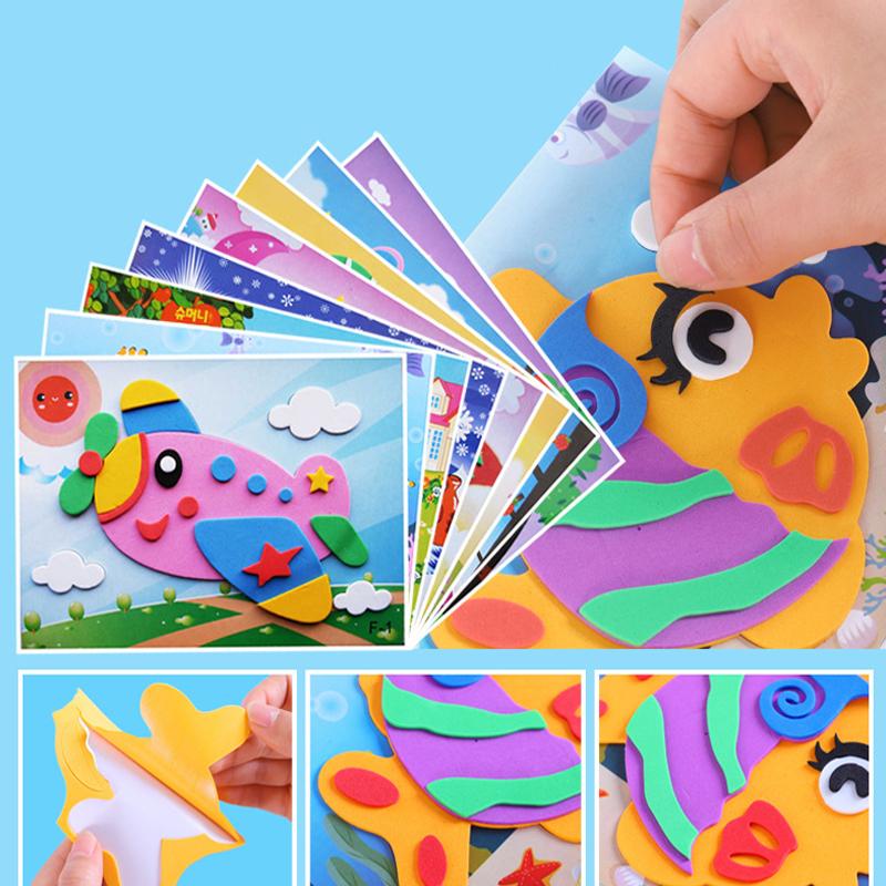 1-10 шт. детские DIY мультяшные животные 3D наклейки из пенопласта EVA головоломки ручной работы развивающие игрушки для раннего обучения для детей ремесло
1-10 шт. детские DIY мультяшные животные 3D наклейки из пенопласта EVA головоломки ручной работы развивающие игрушки для раннего обучения для детей ремесло