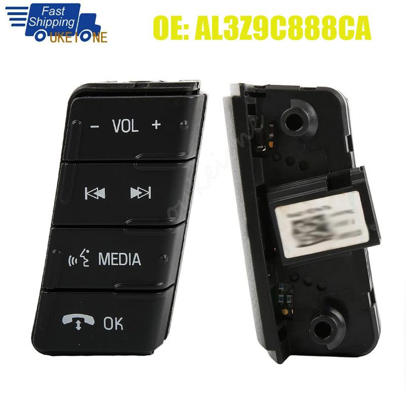 For Ford F-150 2011-2014 Steering Wheel Audio Control Switch Right Side Compatible Volume Control Keys AL3Z-9C888-CA AL3Z9C888CA AL3Z9C888CA
For Ford F-150 2011-2014 Steering Wheel Audio Control Switch Right Side Compatible Volume Control Keys AL3Z-9C888-CA AL3Z9C888CA AL3Z9C888CA