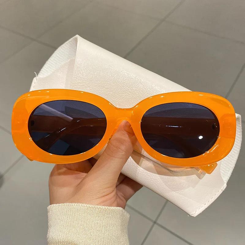 Y2K Sunglasses Fashionable and Minimalist Oval Colorful Solid Color Neutral Style Sunglasses Women оранжевый
Y2K Sunglasses Fashionable and Minimalist Oval Colorful Solid Color Neutral Style Sunglasses Women оранжевый