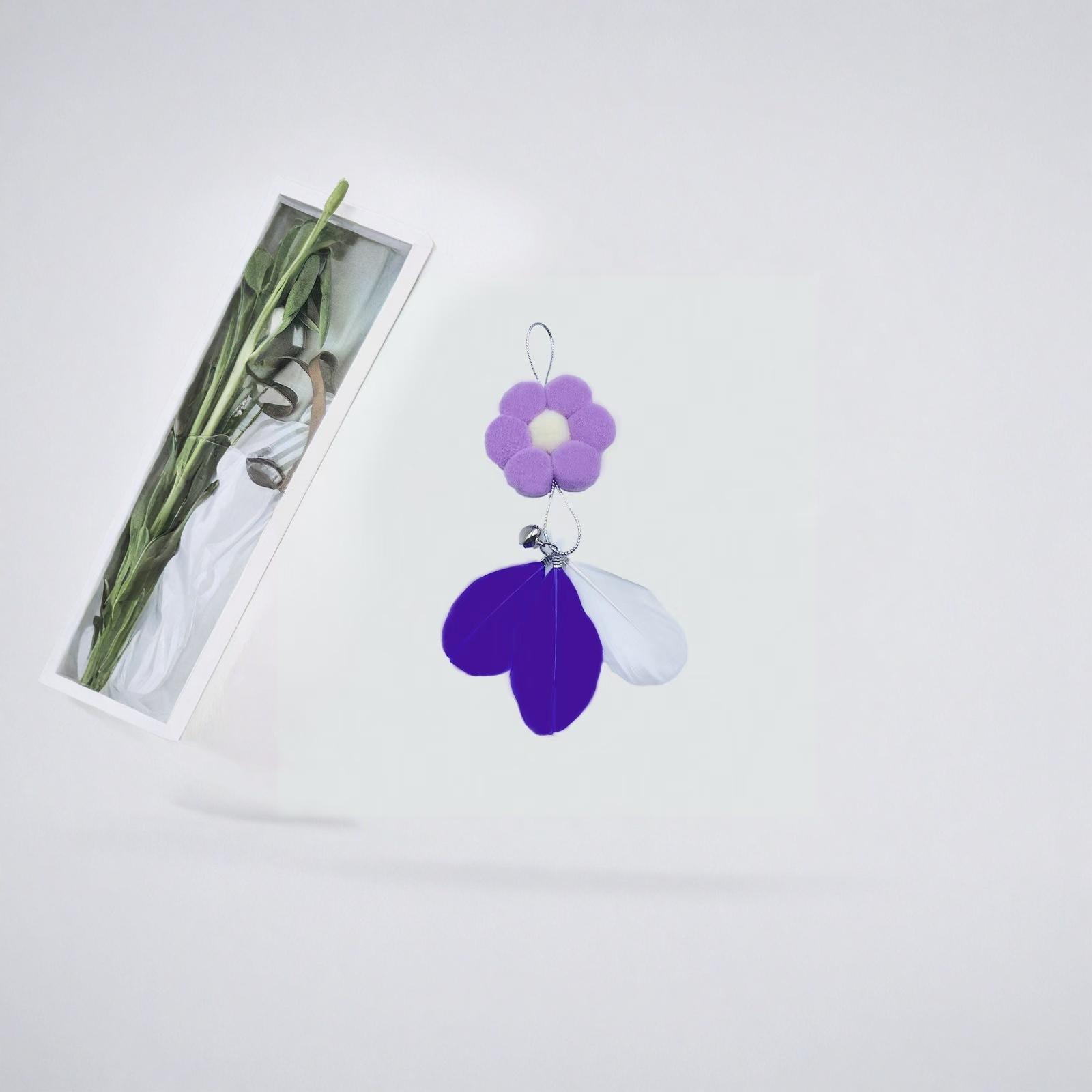 Toy Flower Feather Bell Teaser Wand Refill Interactive Self-Playing Pet Supplies one size фіолетовий
Toy Flower Feather Bell Teaser Wand Refill Interactive Self-Playing Pet Supplies one size фіолетовий