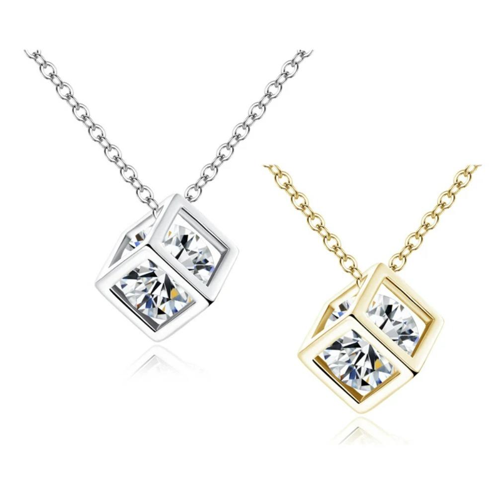 Fashion Crystal Rhinestone Pendant Necklace for Women Gold Color Square Clavicle Wedding Jewelry Gifts
Fashion Crystal Rhinestone Pendant Necklace for Women Gold Color Square Clavicle Wedding Jewelry Gifts