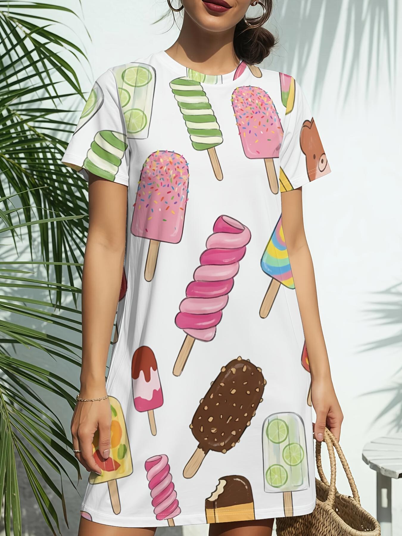 Women s Short Sleeve T-Shirt Dress - Crew Neck -Line Dress with T-Shirt Top ;. Casual Spring Summer Outfits. Birthday Gift Dress Suitable for Daily We 2XL дубильная кора
Women s Short Sleeve T-Shirt Dress - Crew Neck -Line Dress with T-Shirt Top ;. Casual Spring Summer Outfits. Birthday Gift Dress Suitable for Daily We 2XL дубильная кора