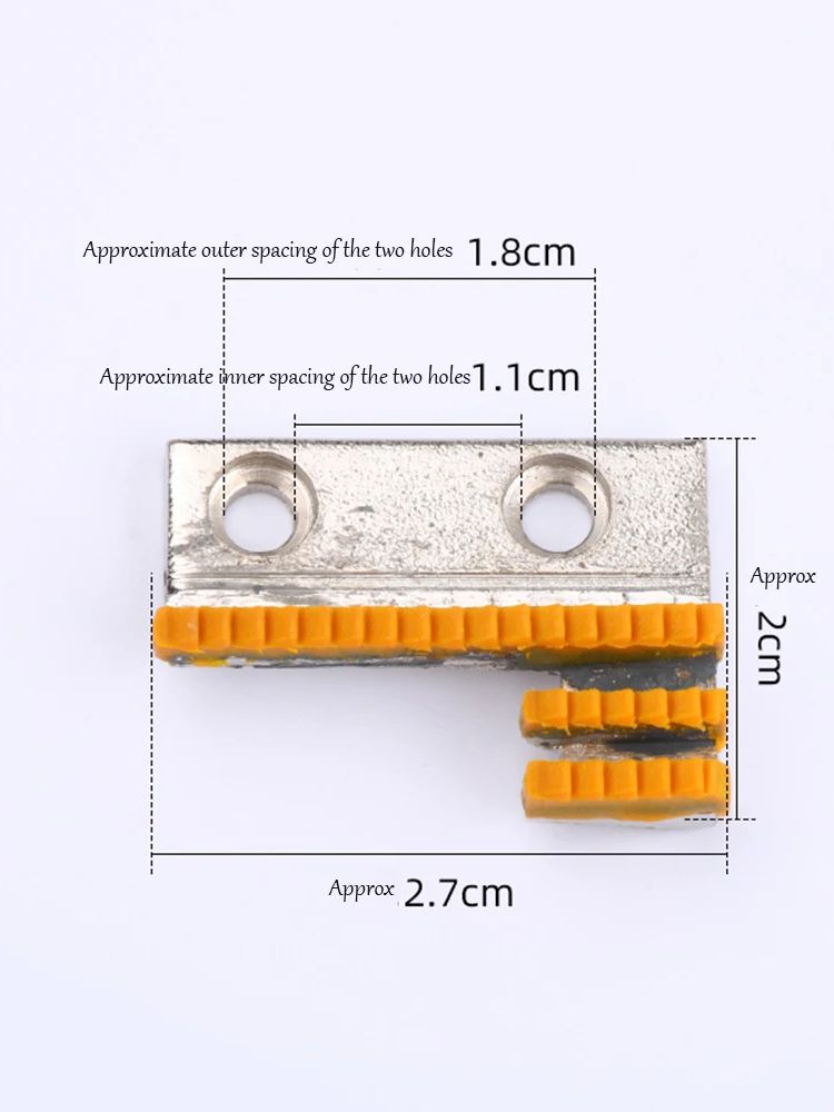 1/5Pcs Rubber Teeth for Flat Sewing Machine A10 Hemming Puller Binding Attachment for Flat Sewing Machine Plastic Toothed Teeth
1/5Pcs Rubber Teeth for Flat Sewing Machine A10 Hemming Puller Binding Attachment for Flat Sewing Machine Plastic Toothed Teeth