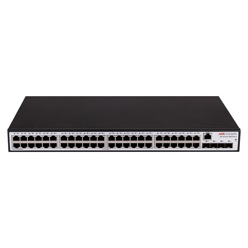 Hikvision ZD-S2200-48GT4X-H 52-Port Gigabit Layer 2 Managed Switch
Hikvision ZD-S2200-48GT4X-H 52-Port Gigabit Layer 2 Managed Switch
