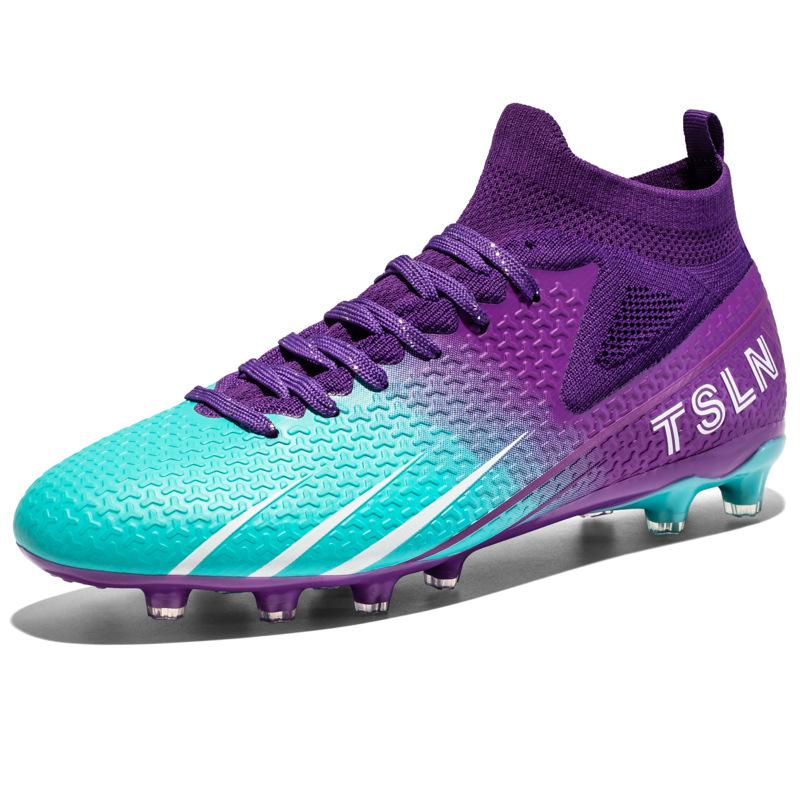 New football shoes men s and women s casual high-top AG broken nails, non-slip and comfortable large-size sports long nails, grass students 35
New football shoes men s and women s casual high-top AG broken nails, non-slip and comfortable large-size sports long nails, grass students 35