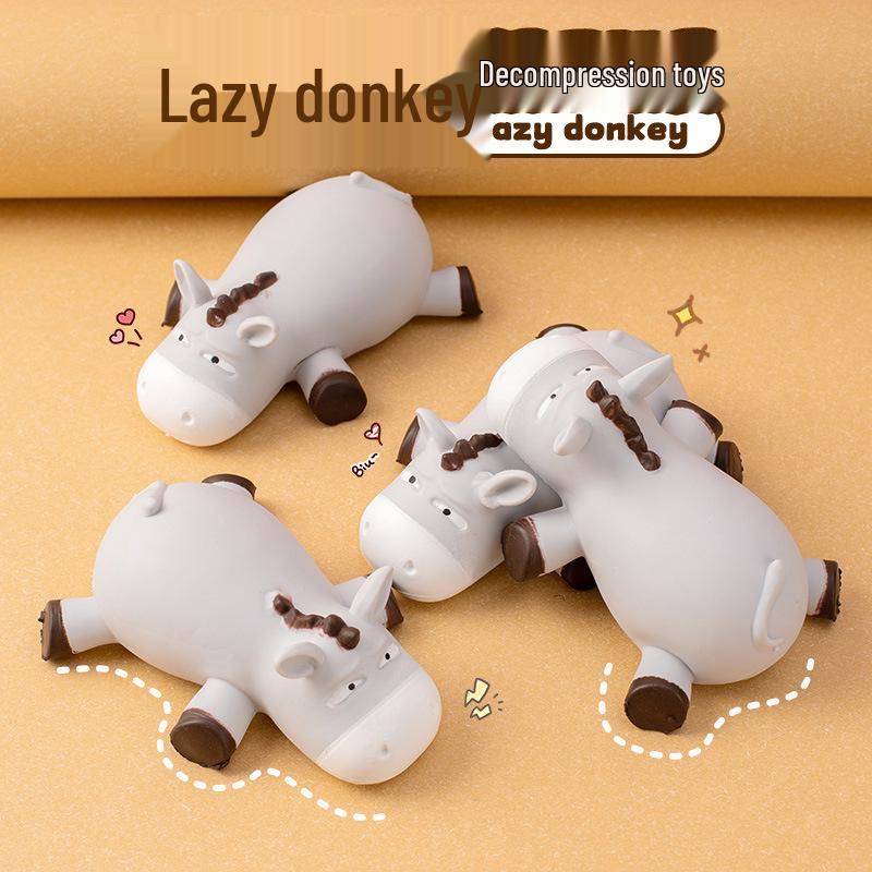 Internet Sensation: Lazy Donkey Stress Relief Toy - Slow Rebound Kneadable Donkey серый
Internet Sensation: Lazy Donkey Stress Relief Toy - Slow Rebound Kneadable Donkey серый