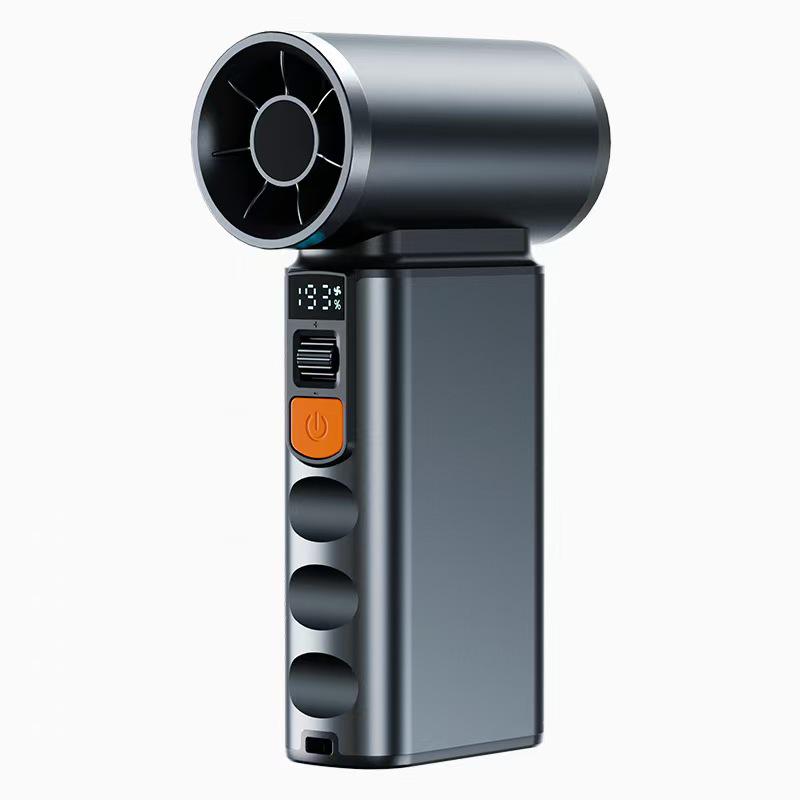 High-Speed Handheld Portable Turbo Negative Ion Flashlight Fan 134.7 x 74.6 x 39 mm
High-Speed Handheld Portable Turbo Negative Ion Flashlight Fan 134.7 x 74.6 x 39 mm