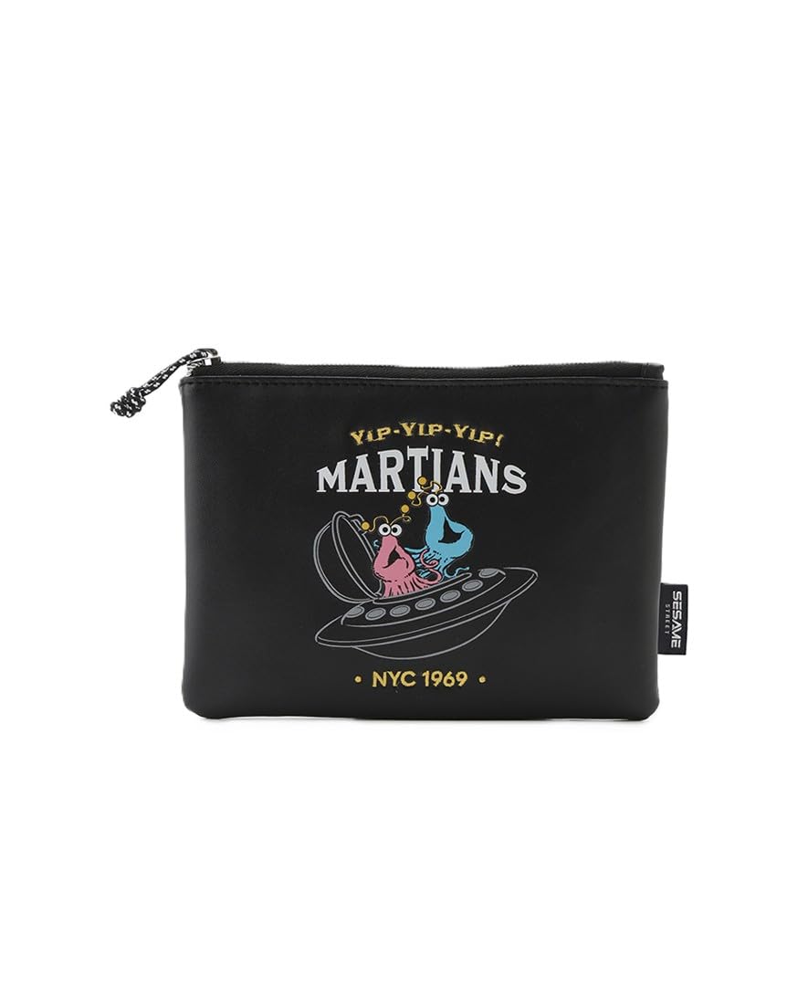 Sesame Street Market MARS COLLECTION Space Flat Pouch SSMUGB256211 Women s Black Free Size
Sesame Street Market MARS COLLECTION Space Flat Pouch SSMUGB256211 Women s Black Free Size
