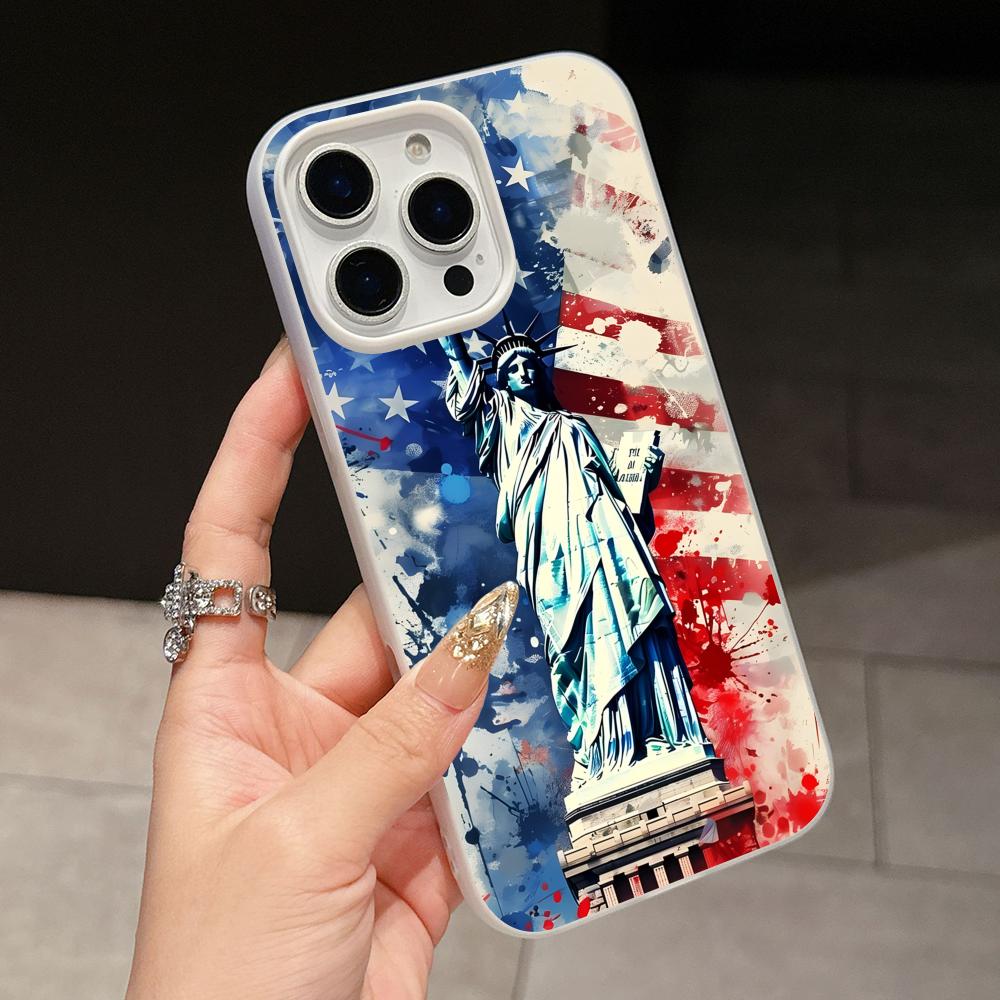 USA America Flag Jelly Double layer White Mobile Phone Case for iPhone 17 16 15 14 13 12 11 Air Pro Max Plus Protective iPhone 14
USA America Flag Jelly Double layer White Mobile Phone Case for iPhone 17 16 15 14 13 12 11 Air Pro Max Plus Protective iPhone 14