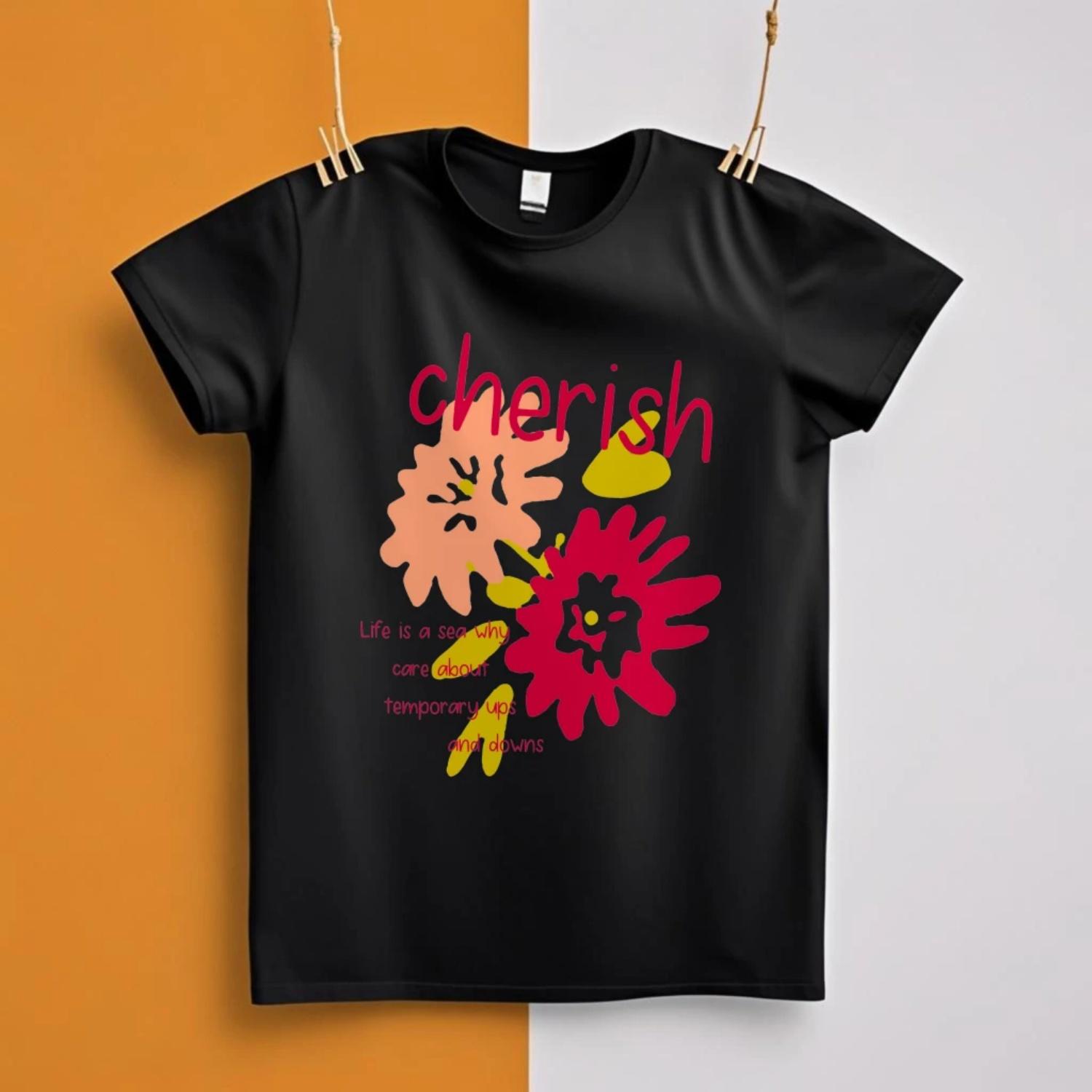 Графичная женская футболка Cherish Принт Streetwear ВеснаЛето Модная2025 Быстрая доставка S чёрный
Графичная женская футболка Cherish Принт Streetwear ВеснаЛето Модная2025 Быстрая доставка S чёрный
