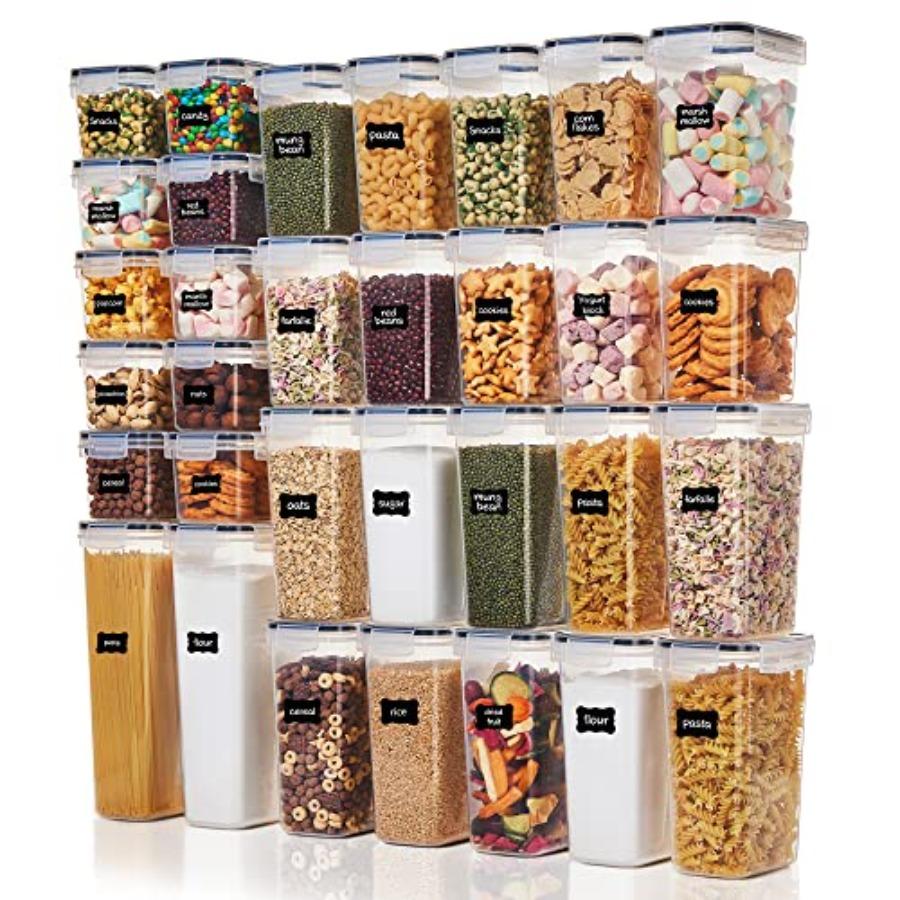 Vtopmart 32pcs Airtight Food Storage Containers Set BPA Free Plastic Kitchen and Pantry Organization Canisters with Lids for Ce United States
Vtopmart 32pcs Airtight Food Storage Containers Set BPA Free Plastic Kitchen and Pantry Organization Canisters with Lids for Ce United States