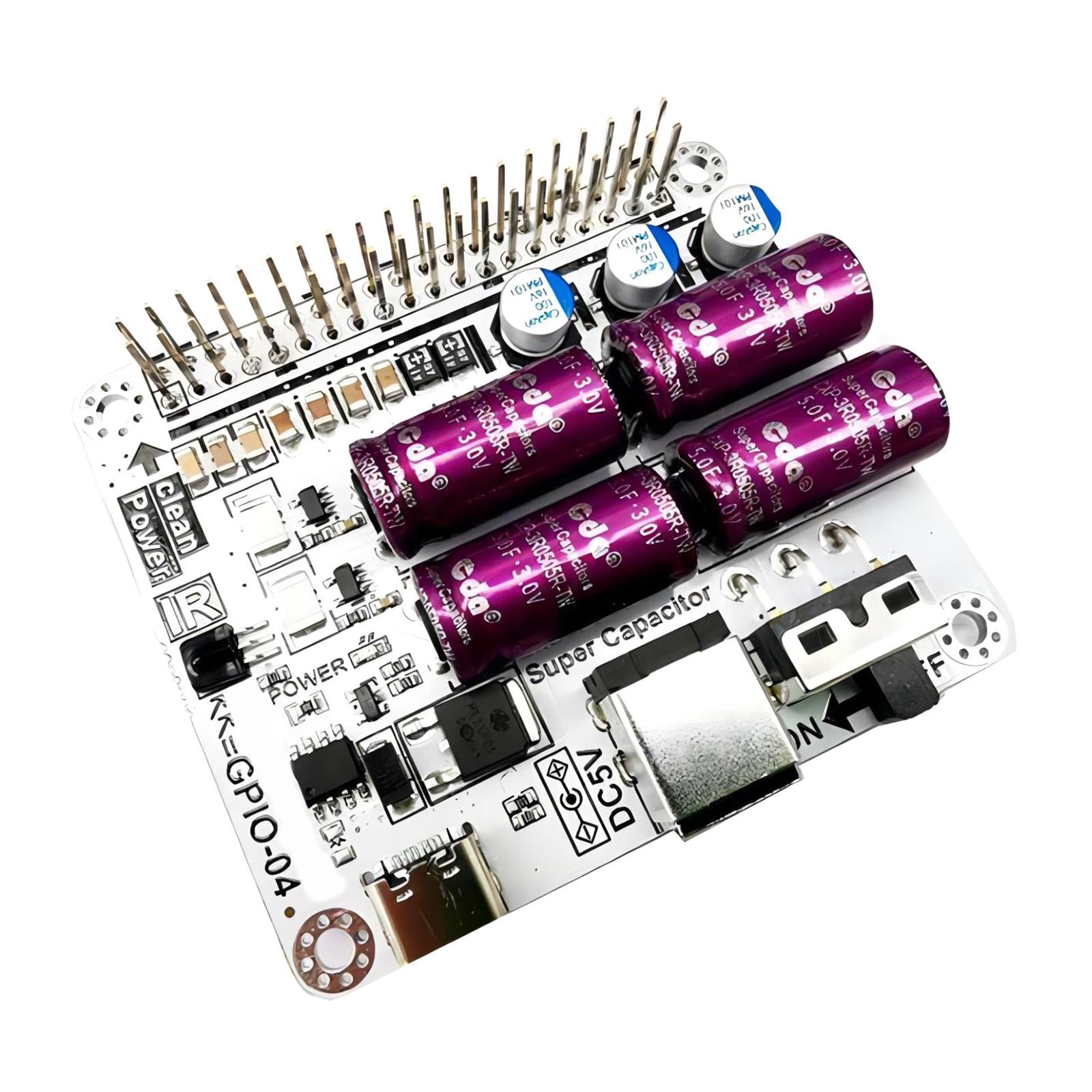 5 В HiFi Power Filter TypeC DC2.1 5 В вхід підходить для RPI Super Capacitor Filtering Module Зменшує шумові перешкоди
5 В HiFi Power Filter TypeC DC2.1 5 В вхід підходить для RPI Super Capacitor Filtering Module Зменшує шумові перешкоди