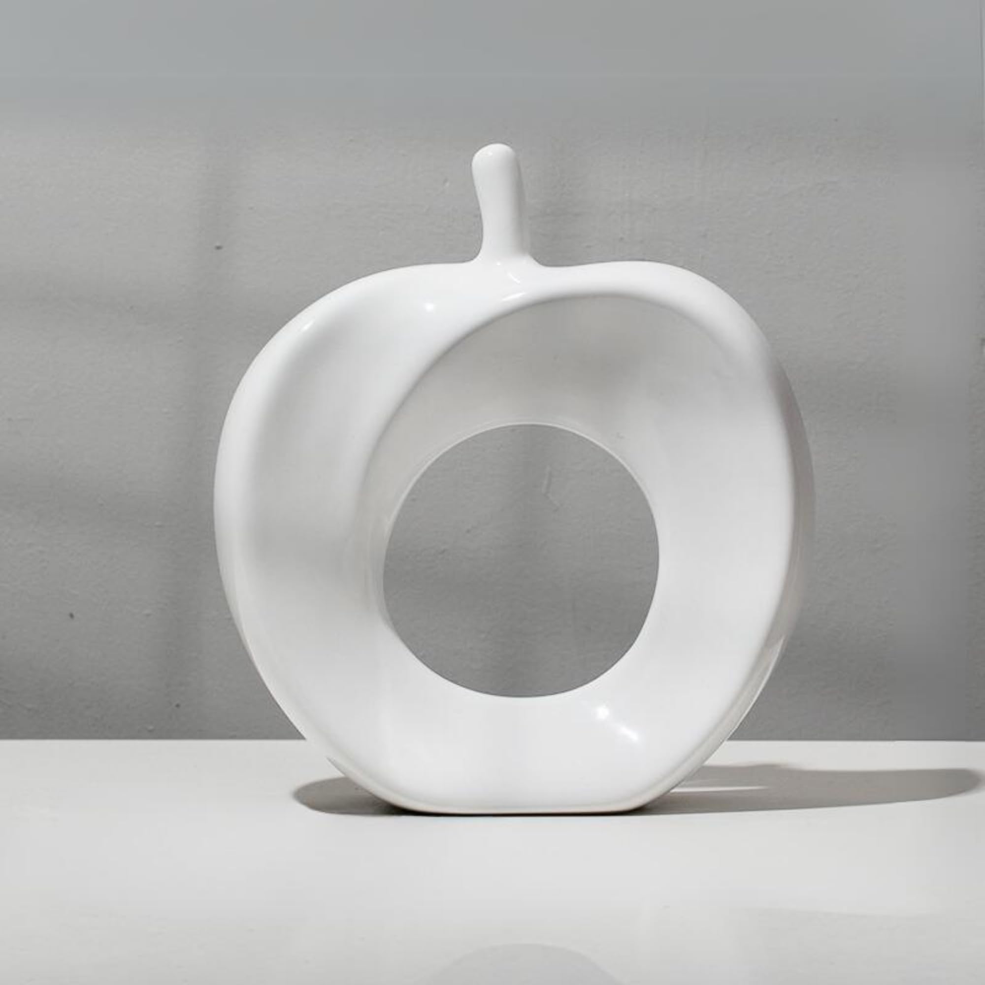 Apple-shaped ceramic object, 10 colors available, interior decoration, modern Nordic style art, perfect gift (white) белый
Apple-shaped ceramic object, 10 colors available, interior decoration, modern Nordic style art, perfect gift (white) белый