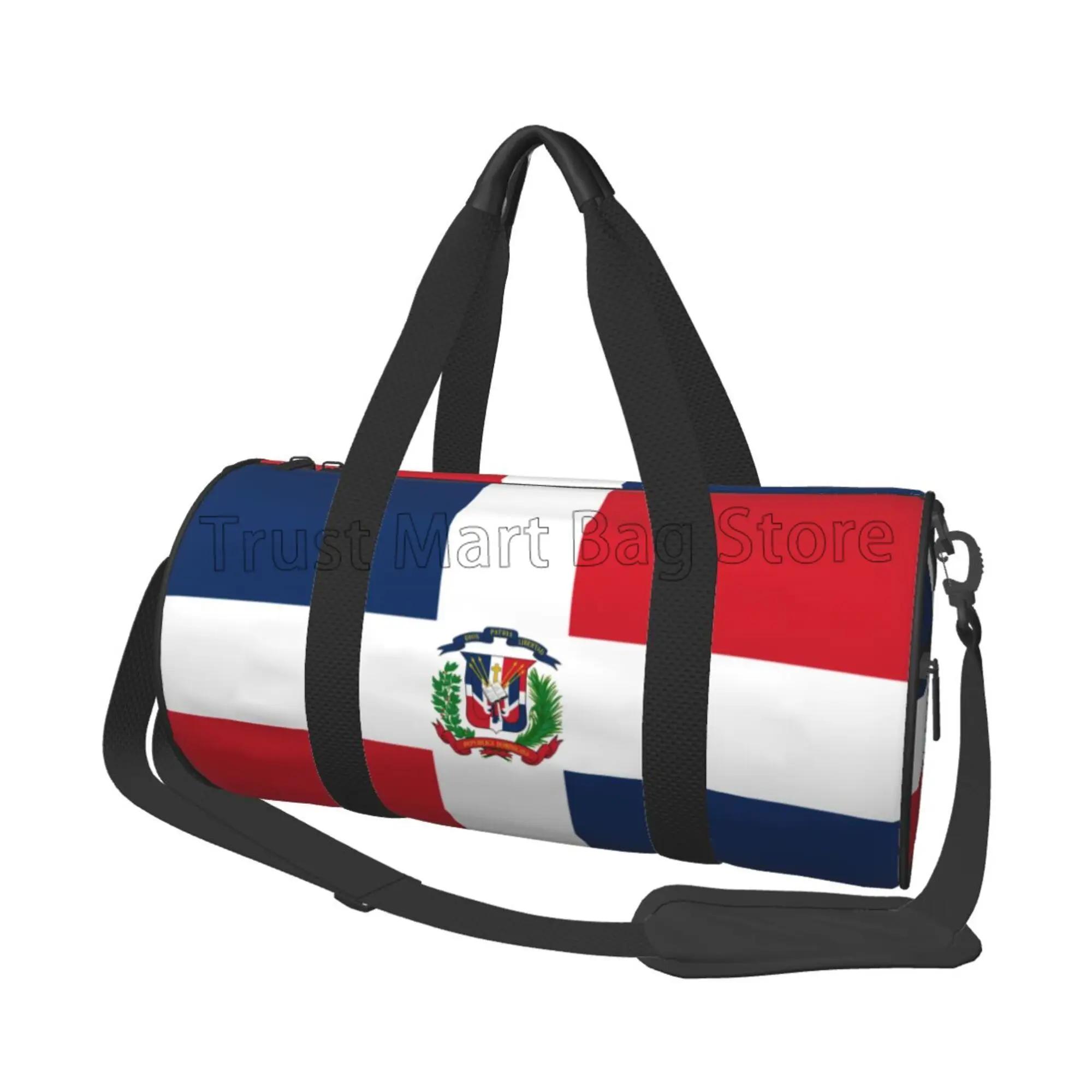 Dominican Republic Flag Travel Duffel Shoulder Bag Yoga Gym Fitness Bags Canvas Weekend Bag Sports Tote
Dominican Republic Flag Travel Duffel Shoulder Bag Yoga Gym Fitness Bags Canvas Weekend Bag Sports Tote