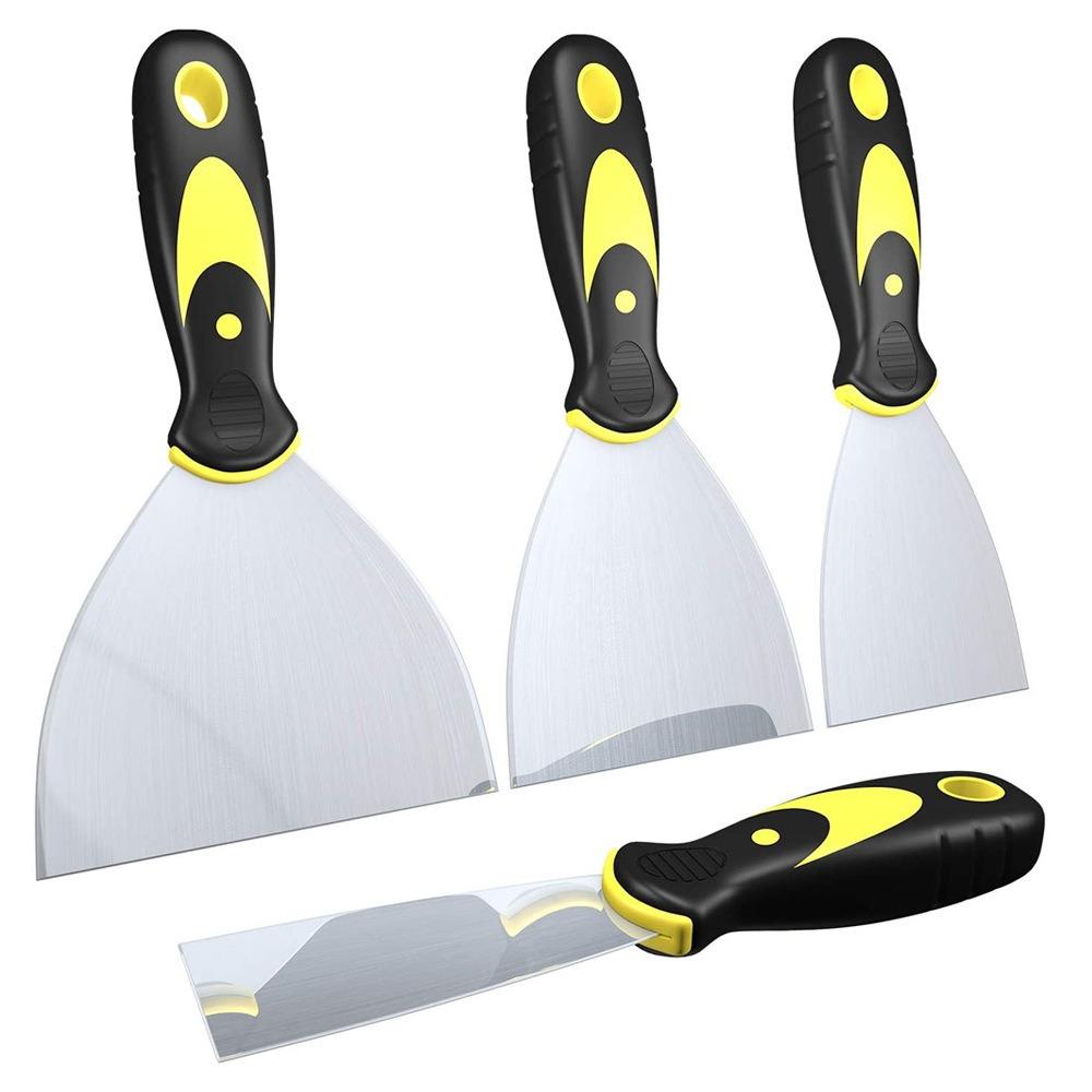 4Pcs Putty Knife 2-5Inch Paint Scraper Tool No Rusting Perfect For Repairing Drywall Removing Wallpaper Mud Plaster Scraping 4 Pcs Set
4Pcs Putty Knife 2-5Inch Paint Scraper Tool No Rusting Perfect For Repairing Drywall Removing Wallpaper Mud Plaster Scraping 4 Pcs Set