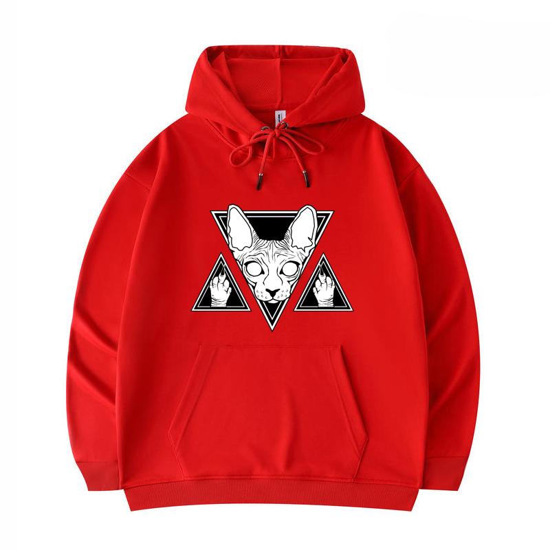 Men s Hoodies Sphynx Cat Showing You Middle Fingers Print Funny Harajuku Style Twill imitation cotton Hoodies
Men s Hoodies Sphynx Cat Showing You Middle Fingers Print Funny Harajuku Style Twill imitation cotton Hoodies