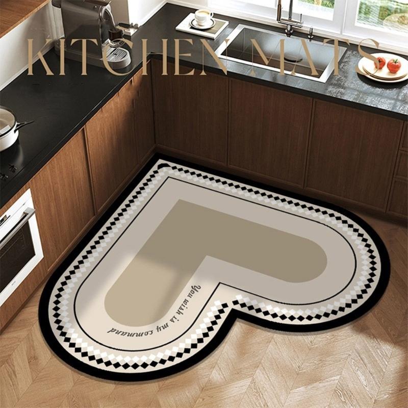 Elegant Heart Kitchen Mats with NonSlip Grip, Kitchen Floor Mats Waterproofs and Oil Resistant for Home Dining Decors
Elegant Heart Kitchen Mats with NonSlip Grip, Kitchen Floor Mats Waterproofs and Oil Resistant for Home Dining Decors