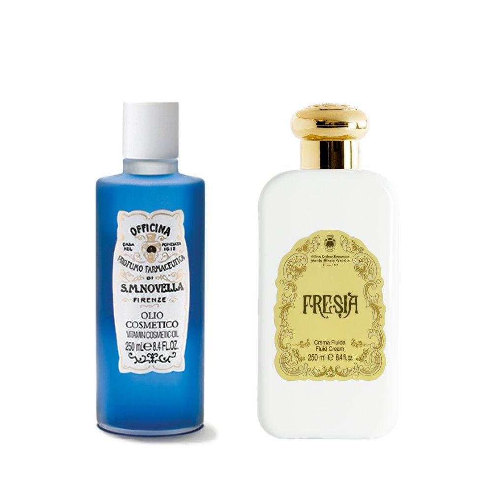 santa maria novella (set) Olio Cosmetico (body oil) + Crema Fluid Light Package (choose 1 of 8 types) Rosa Novella
santa maria novella (set) Olio Cosmetico (body oil) + Crema Fluid Light Package (choose 1 of 8 types) Rosa Novella