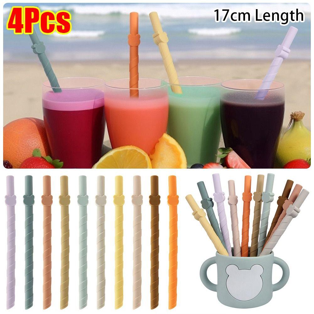 4Pcs Food Grade Straight Straws Children s Milk Tea Reusable Straws Creative Silicone Straws 4Pcs Color 10
4Pcs Food Grade Straight Straws Children s Milk Tea Reusable Straws Creative Silicone Straws 4Pcs Color 10