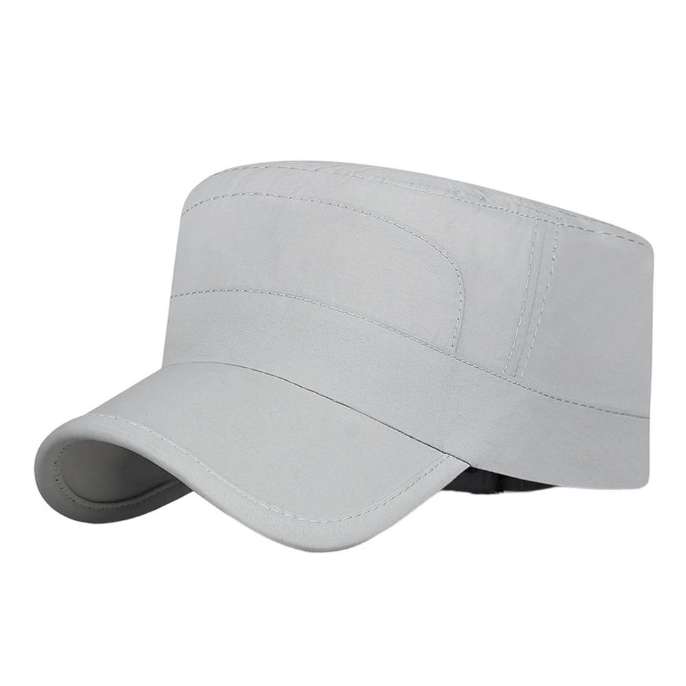 Anti-UV Baseball Cap Casual Peaked cap Fashion Flat Top Hat Spring Summer світло-сірого кольору
Anti-UV Baseball Cap Casual Peaked cap Fashion Flat Top Hat Spring Summer світло-сірого кольору