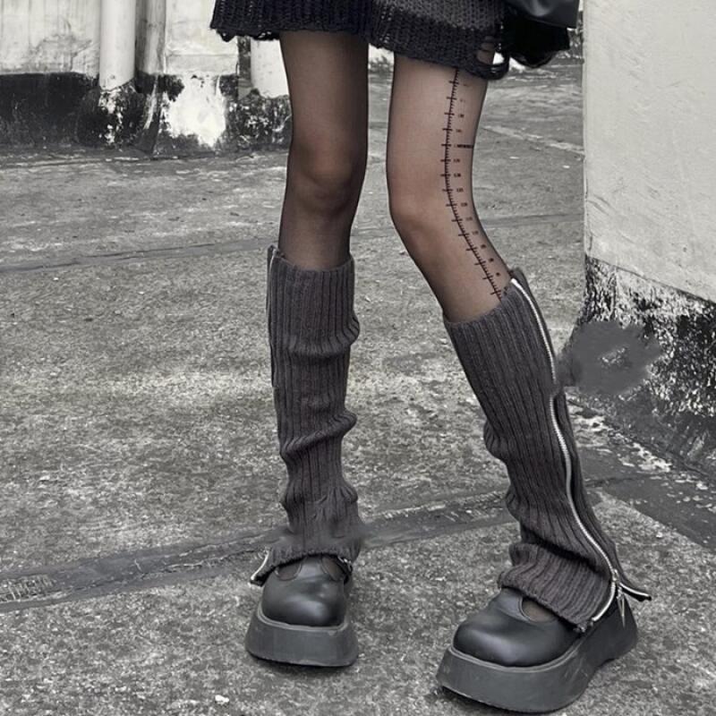 Women s Lovely Cotton Blend Zipper Knee Socks Long Socks black
Women s Lovely Cotton Blend Zipper Knee Socks Long Socks black
